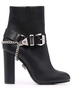Philipp Plein ботильоны Iconic Plein с пряжками
