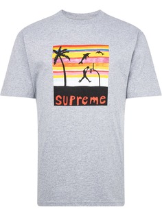 Supreme футболка с принтом Dunk