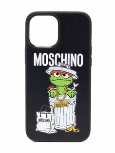 Moschino чехол Sesame Street для iPhone 12/12 Pro