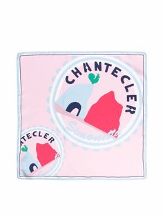 Simonetta платок с принтом из коллаборации с Chantecler