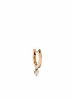Delfina Delettrez серьга-кольцо из желтого золота с бриллиантом
