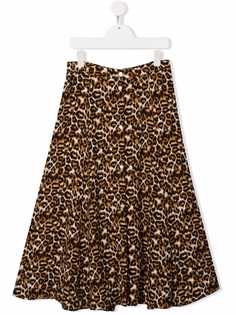 Caffe Dorzo юбка с леопардовым принтом Caffe' D'orzo
