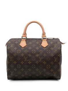Louis Vuitton сумка-тоут Speedy 30 2002-го года с монограммой