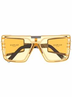 Balmain Eyewear солнцезащитные очки Wonder Boy в массивной оправе