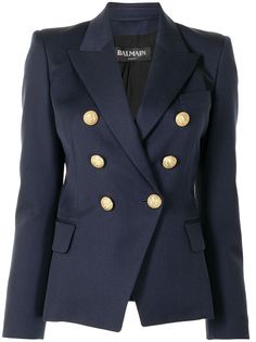 Balmain двубортный блейзер