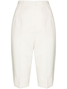 Saint Laurent шорты строгого кроя