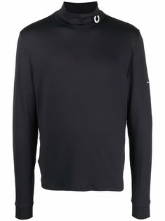 Raf Simons X Fred Perry топ с высоким воротником и логотипом