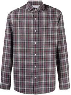 Brunello Cucinelli клетчатая рубашка на пуговицах