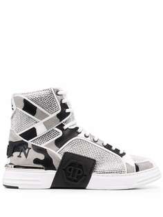 Philipp Plein высокие кроссовки Phantom Kick$