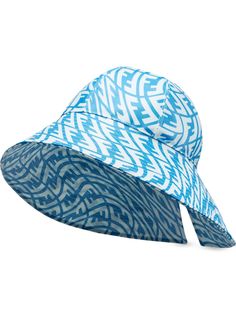 Fendi шляпа с узором FF FishEye