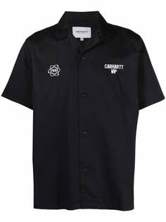 Carhartt WIP рубашка Cartograph с вышитым логотипом