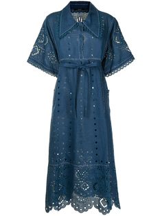 Vita Kin платье-рубашка Charlotte Polo с английской вышивкой