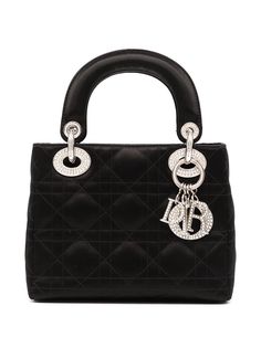 Christian Dior сумка Cannage Lady Dior pre-owned