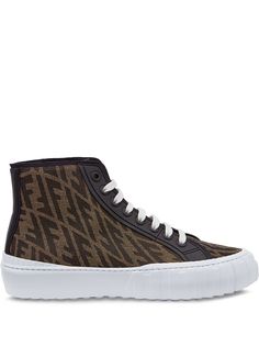 Fendi высокие Кроссовки Force