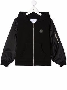 Philipp Plein бомбер с капюшоном