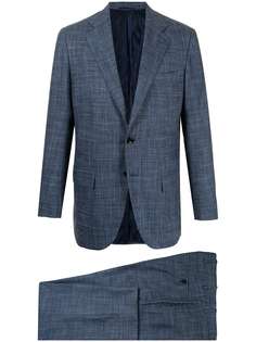 Kiton костюм-двойка с однобортным пиджаком