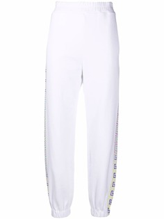 Versace спортивные брюки с узором Greca