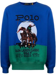 Polo Ralph Lauren толстовка с графичным принтом