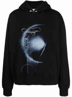 C2h4 худи с графичным принтом