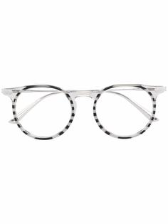 Calvin Klein очки в круглой оправе