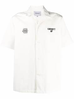 Carhartt WIP рубашка Cartograph с вышитым логотипом
