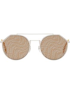 Fendi Eyewear солнцезащитные очки с монограммой
