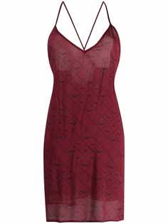 Zadig&Voltaire ночная рубашка с монограммой