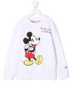 Mc2 Saint Barth Kids толстовка с принтом Mickey Mouse