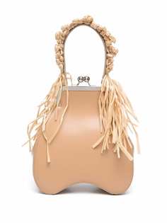 Simone Rocha сумка-тоут с искусственным жемчугом