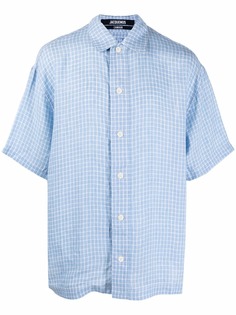 Jacquemus клетчатая рубашка La Chemise Moisson