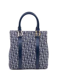 Christian Dior сумка-тоут pre-owned с узором Trotter