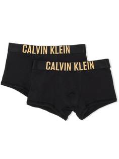 Calvin Klein Kids двое боксеров с логотипом