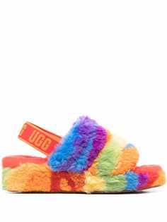 UGG сандалии Fluff Yeah с открытым носком