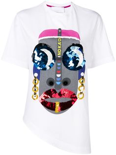 No Ka Oi футболка с отделкой пайетками