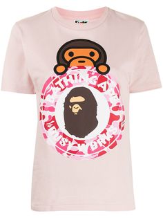 A BATHING APE® футболка 1st Camo Milo On Busy Works