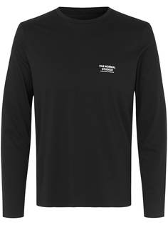 Pas Normal Studios PNS BALANCE LOGO LS TEE BLK