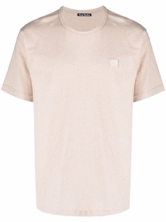 Acne Studios футболка с нашивкой-логотипом