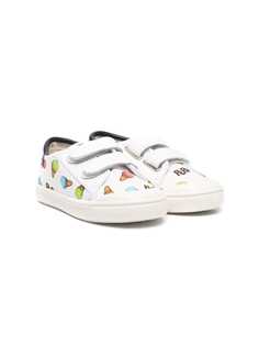 Pèpè кеды на липучках с принтом