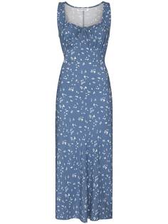 Reformation платье миди Lauryl с цветочным принтом