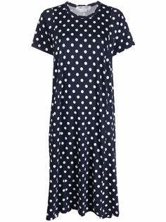 Comme Des Garçons Comme Des Garçons платье в горох