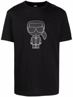 Karl Lagerfeld футболка с логотипом