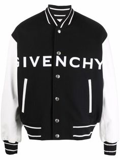 Givenchy бомбер с контрастными рукавами