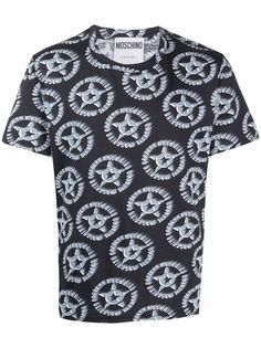 Moschino футболка с короткими рукавами и логотипом