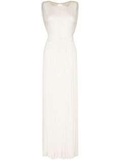 Maria Lucia Hohan вечернее платье Lynda с драпировкой