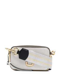 Marc Jacobs сумка через плечо The Snapshot с эффектом металлик