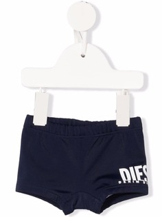 Diesel Kids плавки-шорты с логотипом