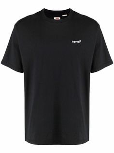 Levis футболка с вышитым логотипом