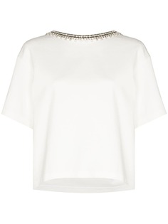 AREA crystal-embellished T-shirt