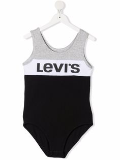 Levis Kids боди в стиле колор-блок с логотипом