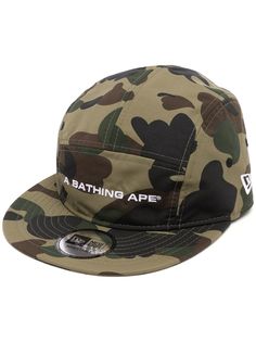 A BATHING APE® кепка с камуфляжным принтом Bape